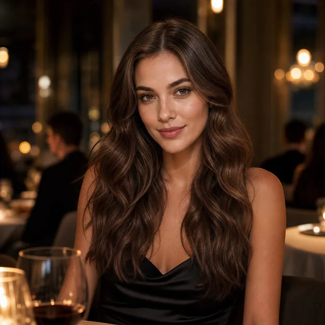 긴 웨이브 스타일 이미지 3