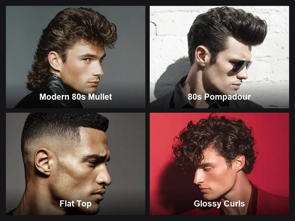Eighties Men’s Hairstyles: 8 Cuts That Still Work Today
