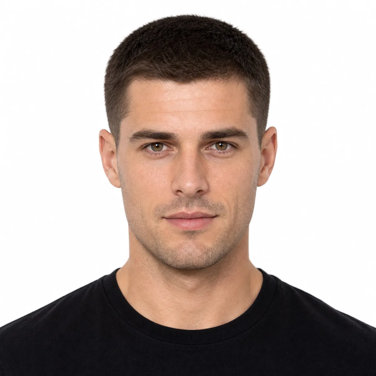 Crewcut hairstyle