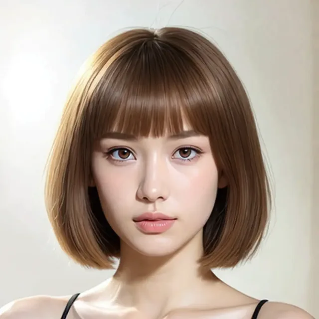 단발 컷 스타일 이미지 5