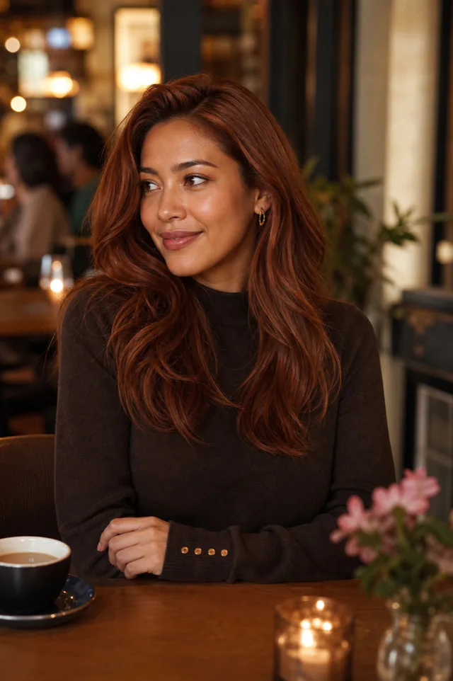 Auburn Hair Style image 3