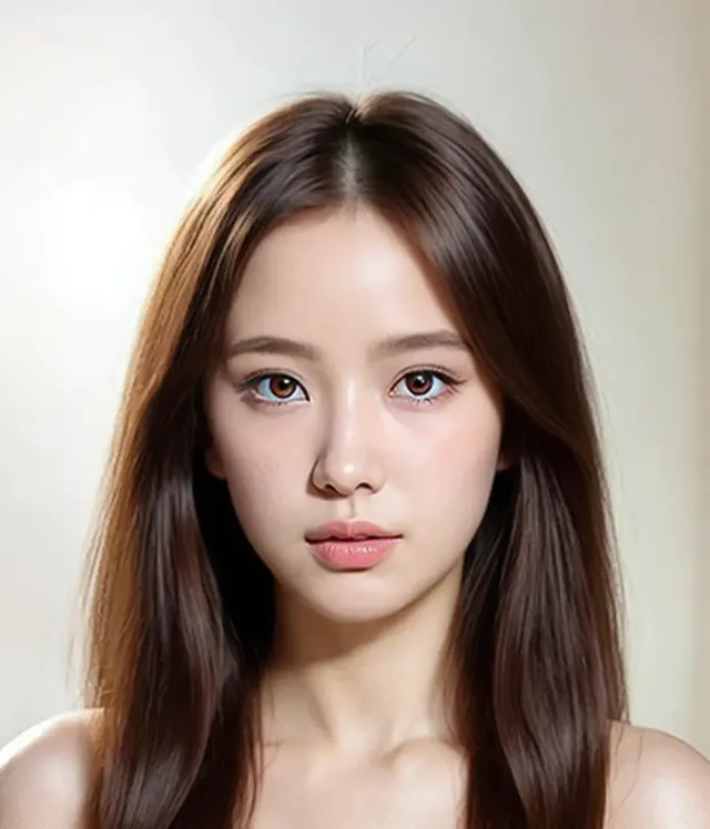 긴 직모 스타일 이미지 5